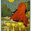 Восьмёрка Кубков / Golden Art Nouveau Tarot