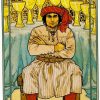 Девятка Кубков / Golden Art Nouveau Tarot