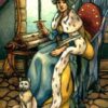 Королева Мечей. Everyday Witch Tarot