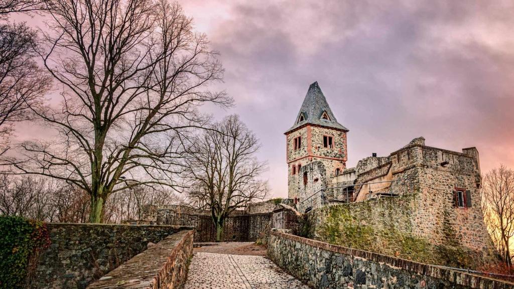 Замок Франкенштейн (нем. Burg Frankenstein) в Германии