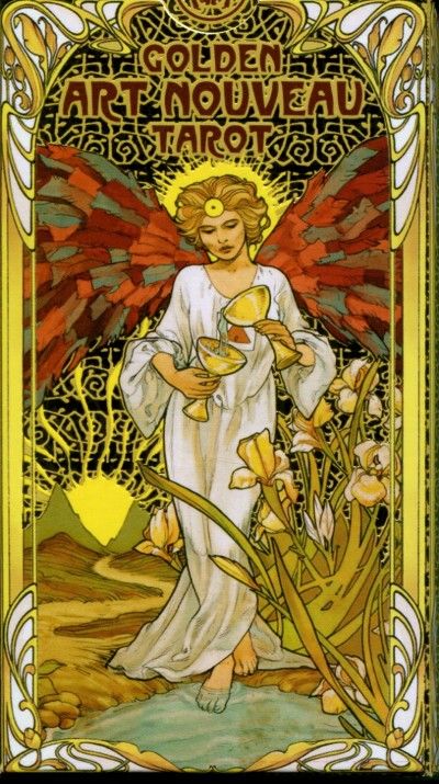 Golden Art Nouveau Tarot