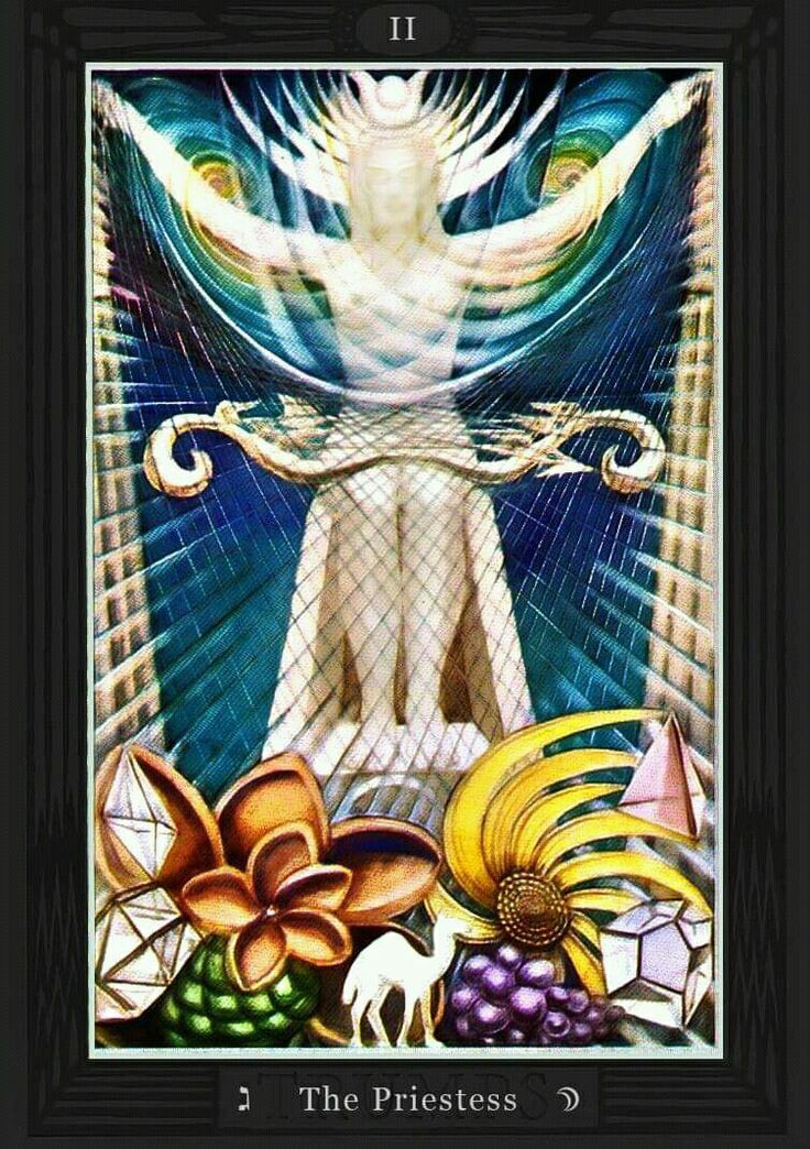 Жрица/ Таро Тота/ Thoth Tarot/ Таро Алистера Кроули