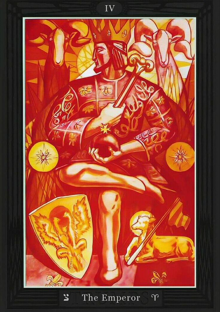 Император/ Таро Тота