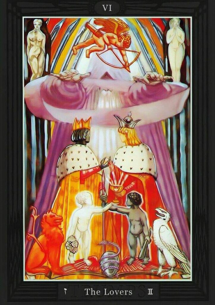 Влюблённые/ Таро Тота