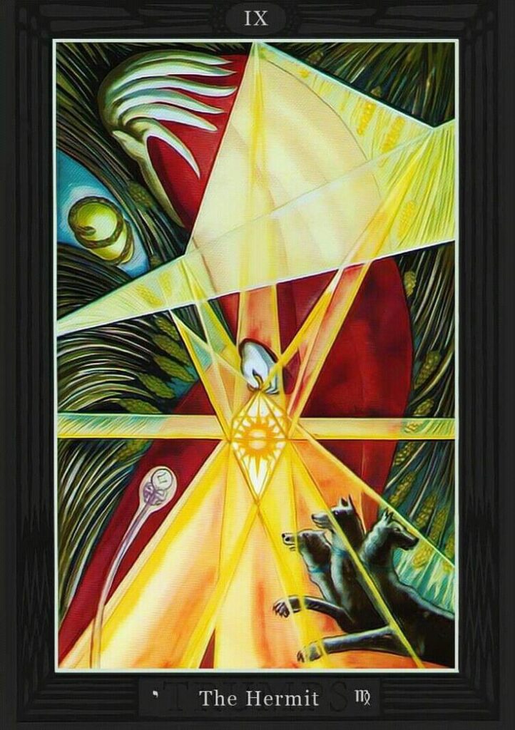 Отшельник/ Таро Тота