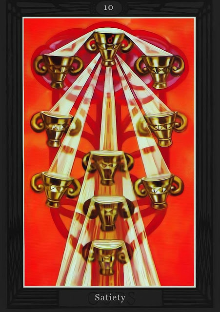 Десятка Кубков/ Таро Тота