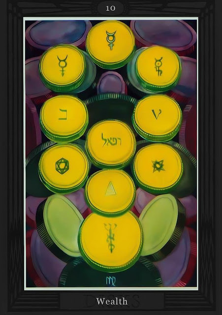 Десятка Дисков/ Таро Тота