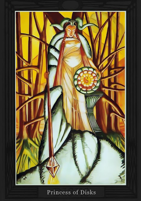 Принцесса Дисков/ Таро Тота