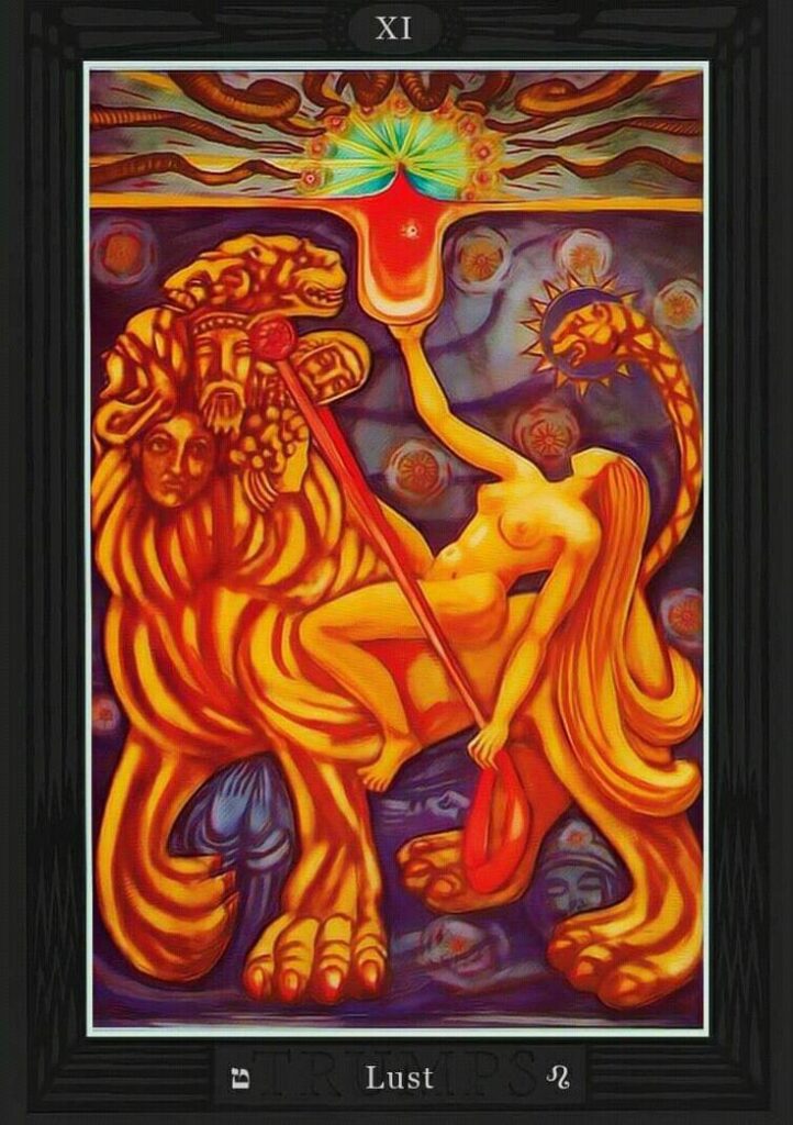 Вожделение/ Таро Тота