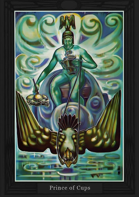 Принц Кубков/ Таро Тота