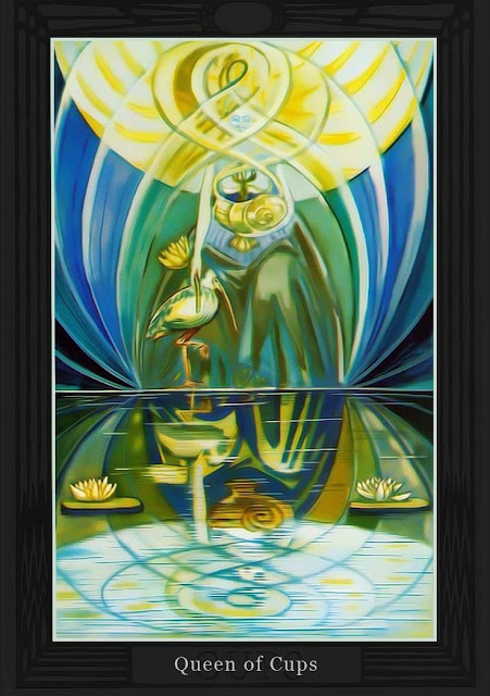 Королева Кубков/ Таро Тота