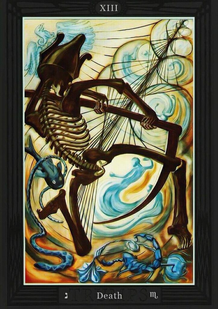 Смерть/ Таро Тота