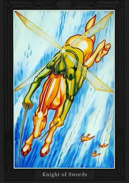 Рыцарь Мечей/ Таро Тота