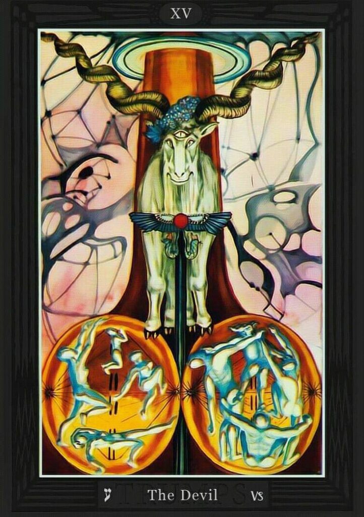 Дьявол/ Таро Тота