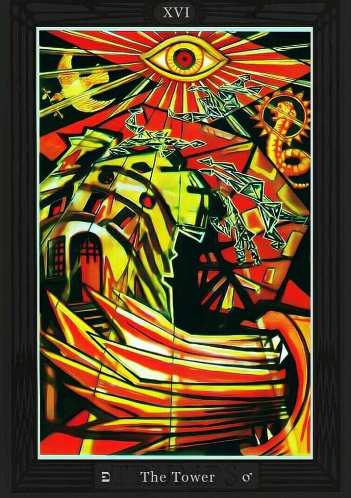 Башня/ Таро Тота