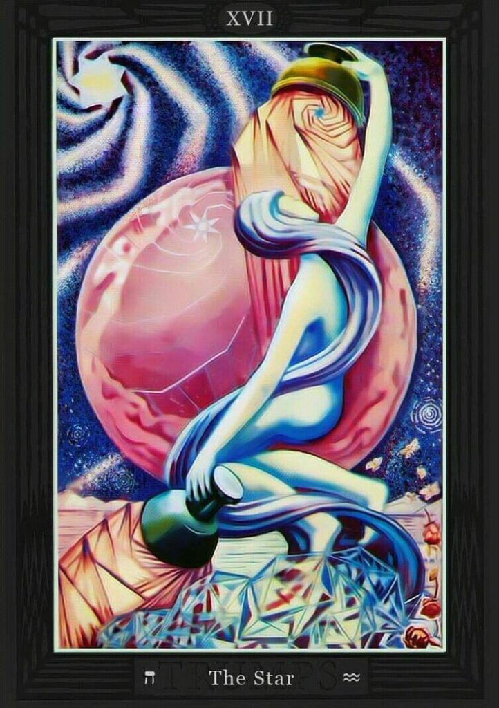 Звезда/ Таро Тота/ Thoth Tarot