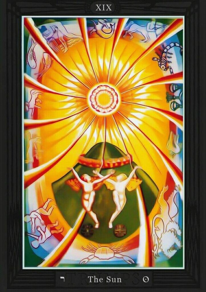 Солнце/ Таро Тота