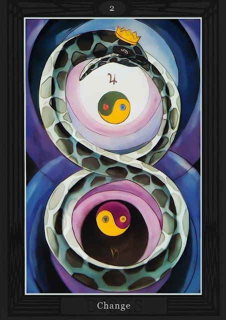 Двойка Дисков/ Таро Тота