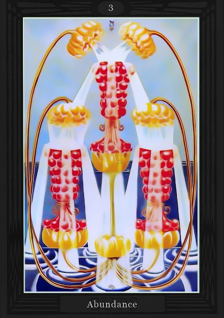 Тройка Кубков/ Таро Тота