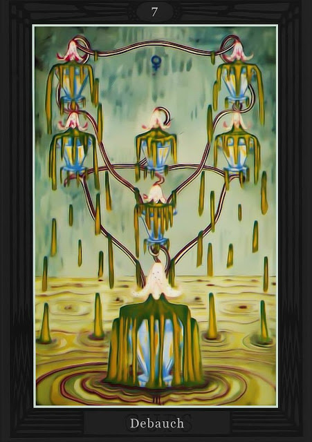 Семёрка Кубков/ Таро Тота