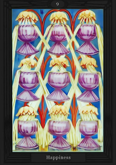 Девятка Кубков/ Таро Тота