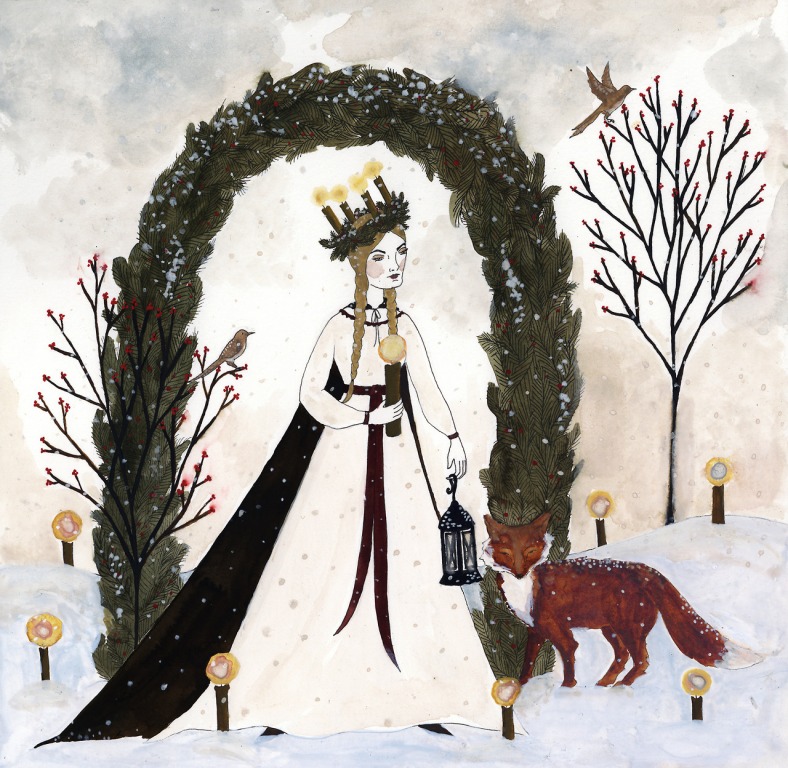 Йоль. Иллюстрация Giada Rose