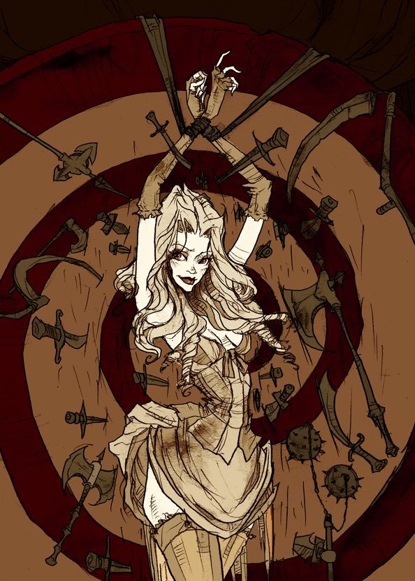 Колесо Фортуны. Иллюстрация Abigail Larson