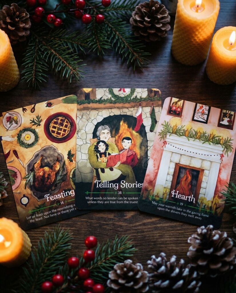 Расклад «Три карты» (Seasons of the Witch. Yule Oracle). Часть 2