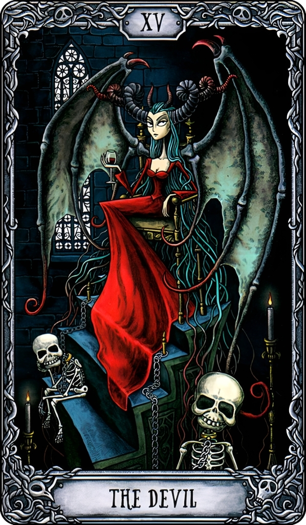 Дьявол/ Таро Тёмный Особняк