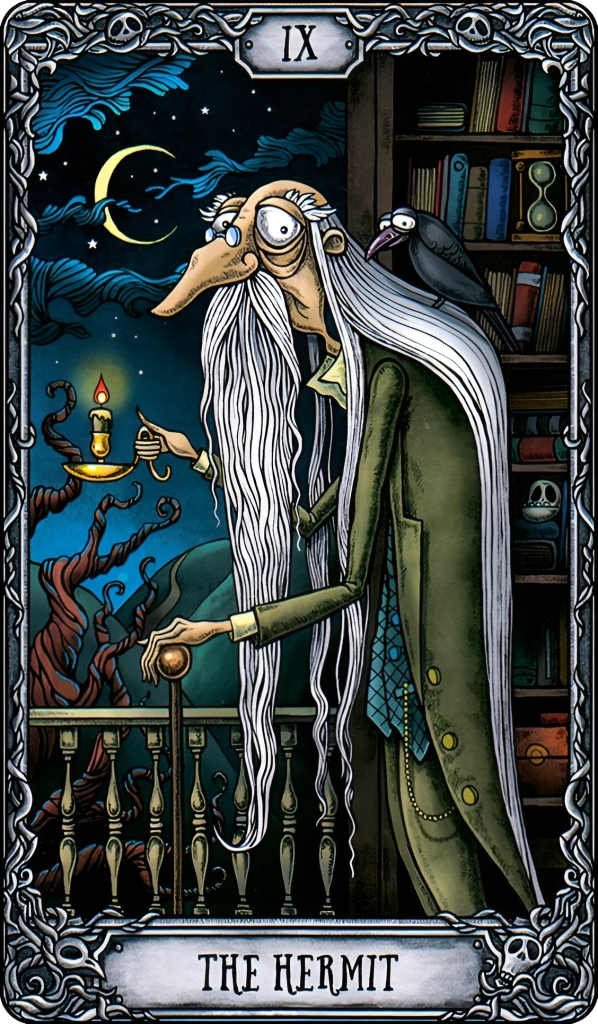 Отшельник/ Таро Тёмный Особняк