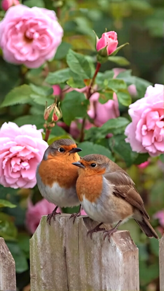 Малиновка (зарянка, Erithacus rubecula)