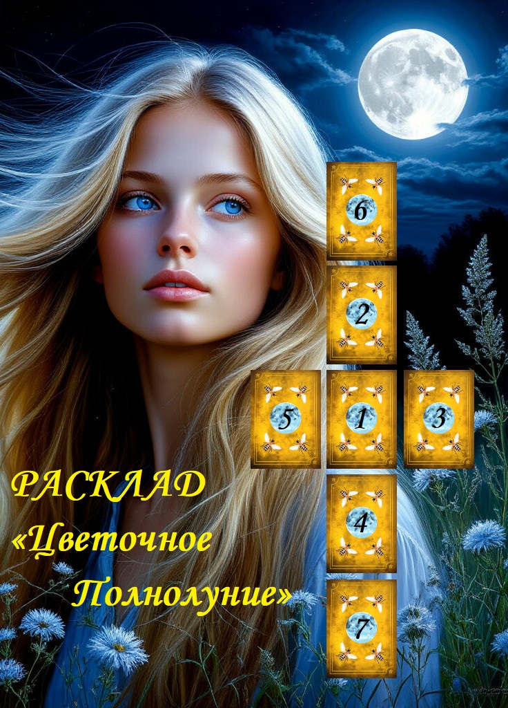 Расклад «Цветочное Полнолуние» на Beltane Oracle