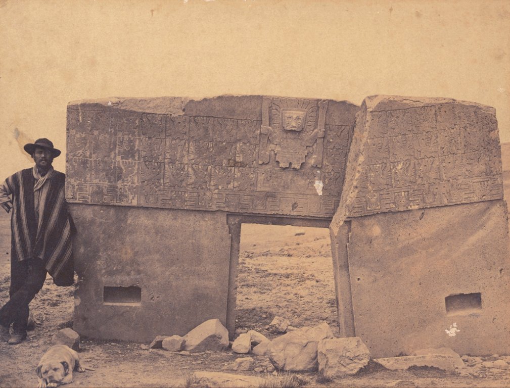 Врата Солнца. Фотография 1892 года