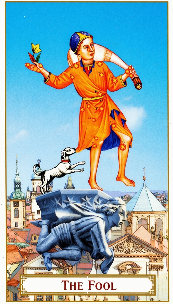 Шут из колоды Tarot of Prague / Пражское Таро