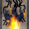 Тройка Кубков/ Dark Wood Tarot Тройка Кубков/ Dark Wood Tarot