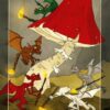 Пятёрка Жезлов/ Dark Wood Tarot