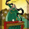 Маг/ Волшебница/ Dark Wood Tarot