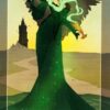 Умеренность/ Dark Wood Tarot
